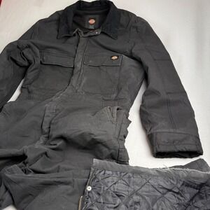 Dickies Mens Black FLEX Work Utility Jumpsuit Coveralls 2XLR